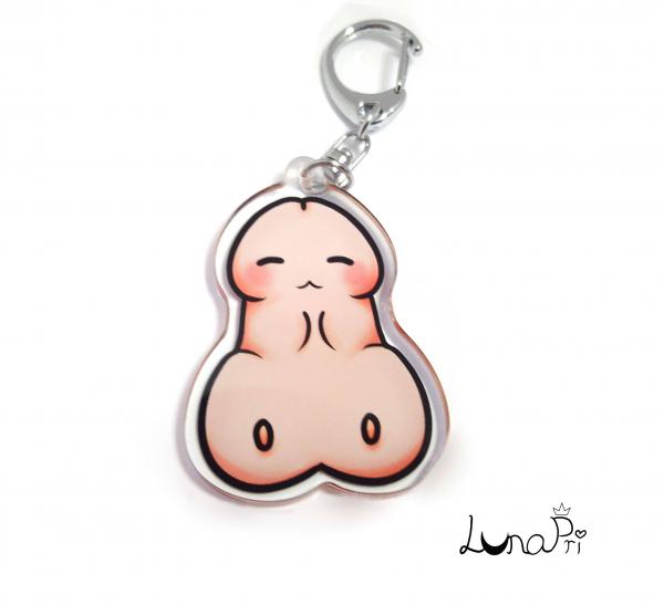 2" Kawaii Peen Keychain picture