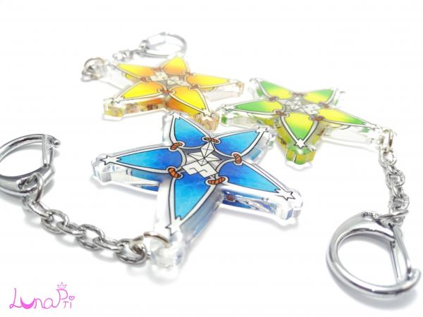 Double Sided 2" Clear Acrylic Pao pu W ayfinder Charms