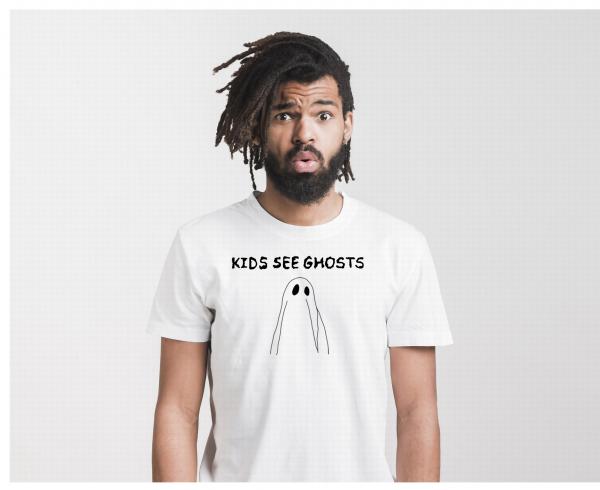 Kids See Ghosts Men's Funny T-Shirt picture