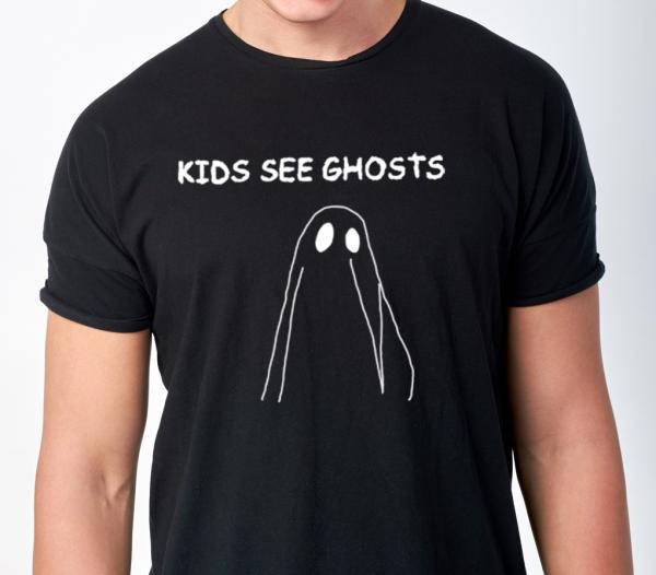 Kids See Ghosts Men's Funny T-Shirt picture