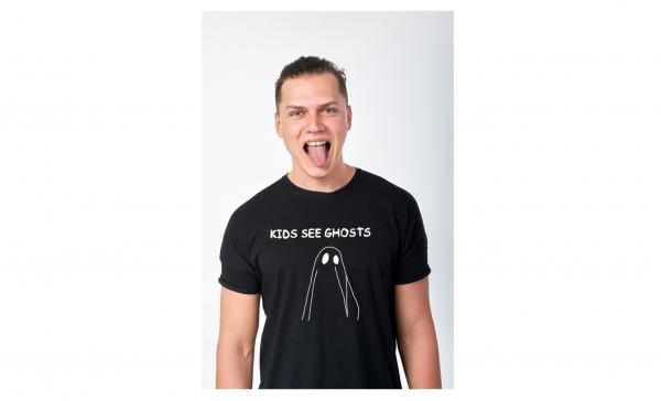 Kids See Ghosts Men's Funny T-Shirt picture