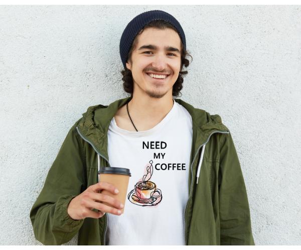 Need My Coffee Men's T-Shirt