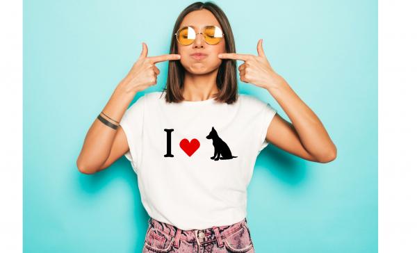 love Dogs  Women's T-Shirt picture