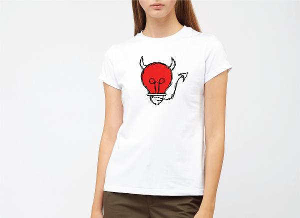 Bad Idea Women's Funny T-Shirt picture