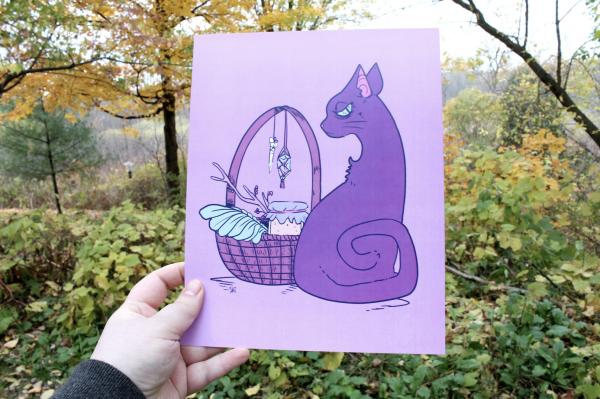 Witch's Familiar 8x10 Print picture