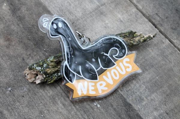 Nervous Nessie Acrylic Charm picture