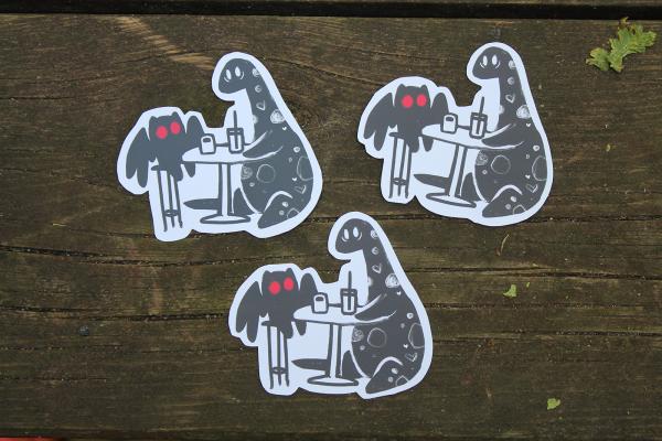 Mothman Nessie Date Sticker picture