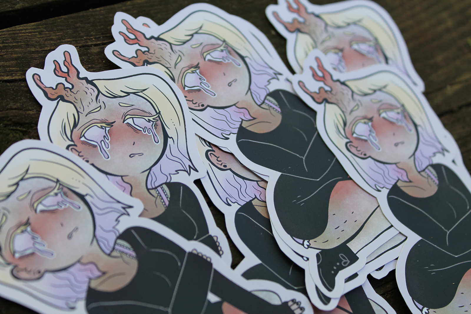 Mutant Unicorn Monstergirl Sticker picture