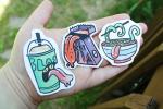 Food Mimic Sticker Set