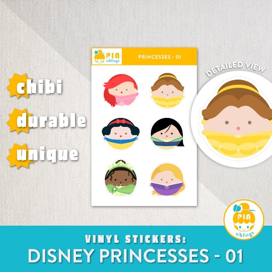 Disney Princess Stickers