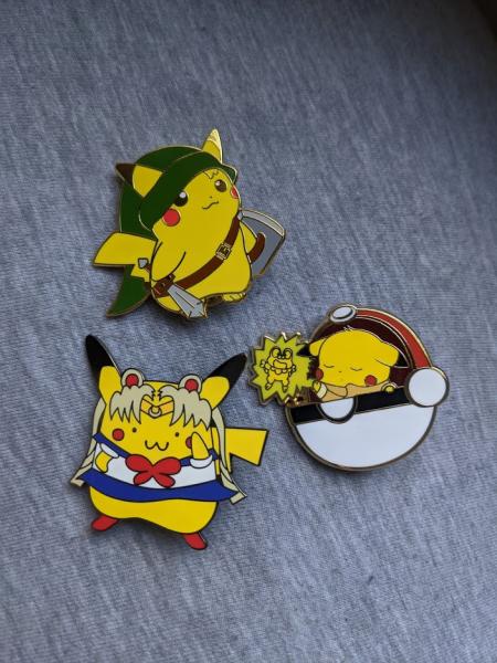 Pikachu Mashup Pin