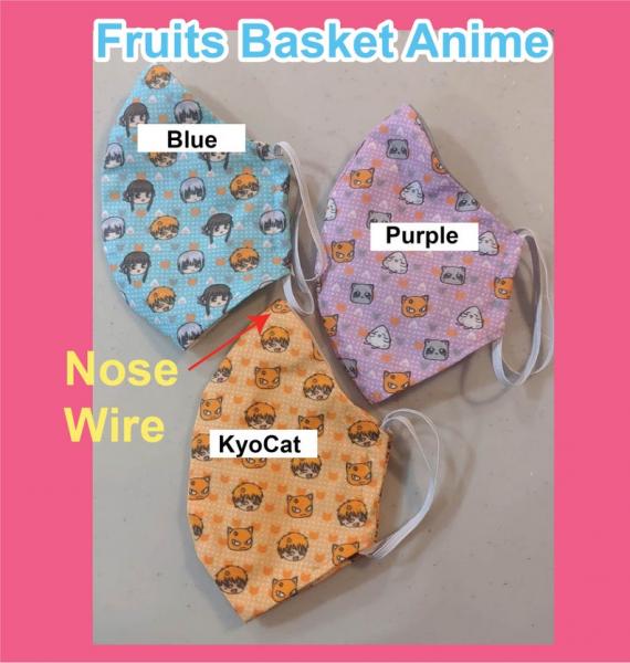 Fruits Basket Face Masks picture