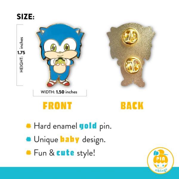 Sonic Hedgehog Pin picture