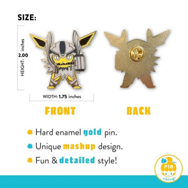 Eevee x Avengers Pin picture