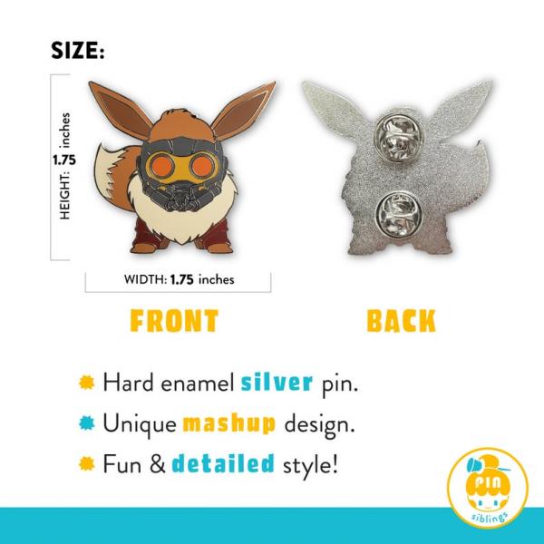 Eevee x Avengers Pin picture