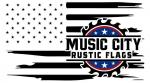 Music City Rustic Flags
