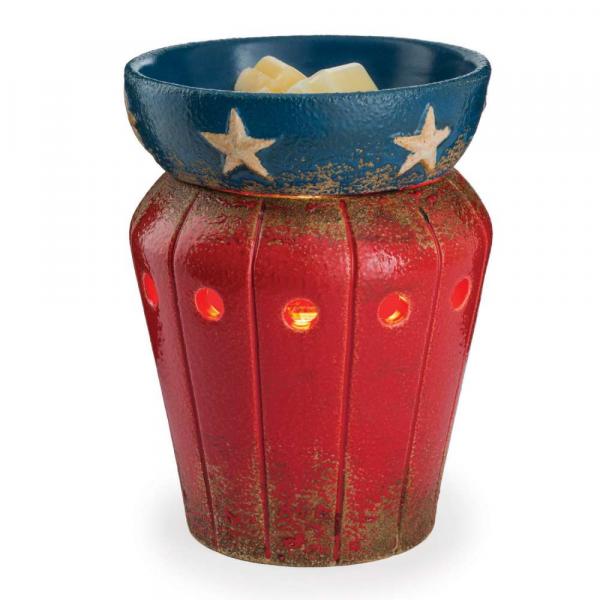 Americana Red White & Blue Wax Warmer picture