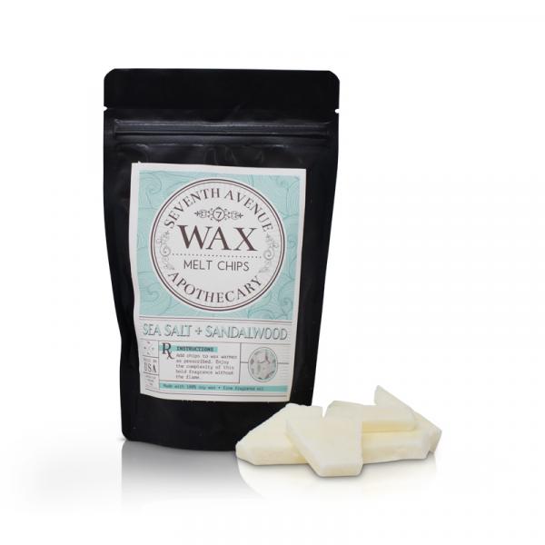 Sea Salt + Sandalwood Wax Melt Chips picture