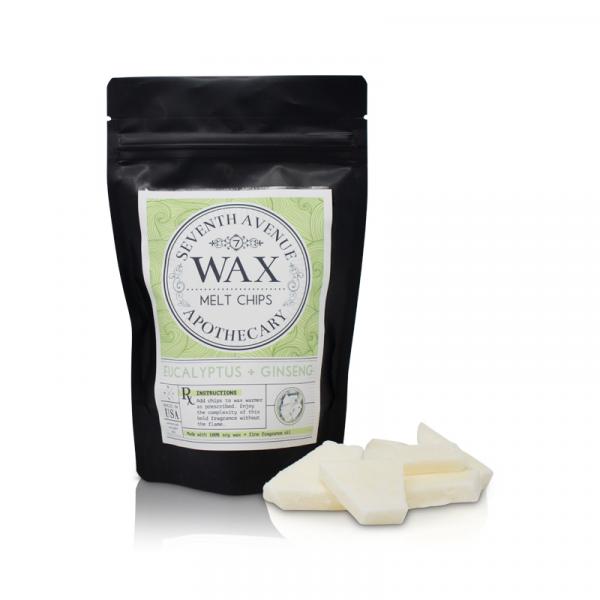 Eucalyptus + Ginseng Wax Melt Chips picture