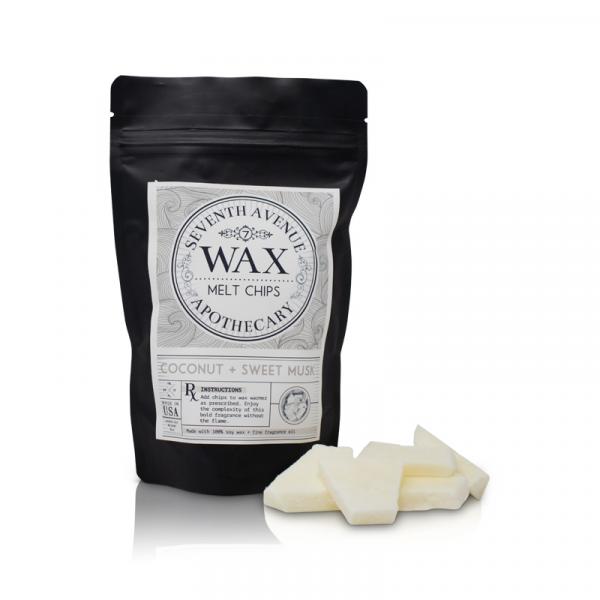 Coconut + Sweet Musk Wax Melt Chips picture