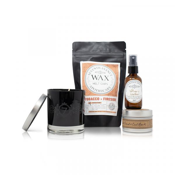 Masculine Scented Candle Gift Set picture