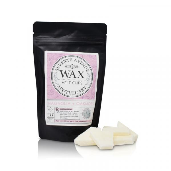 Magnolia + Oakmoss Wax Melt Chips