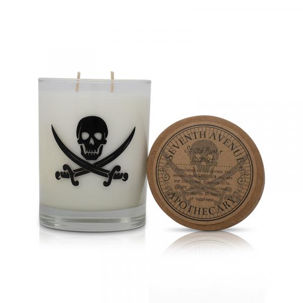 Spiced Rum+ Coconut Signature Glass picture