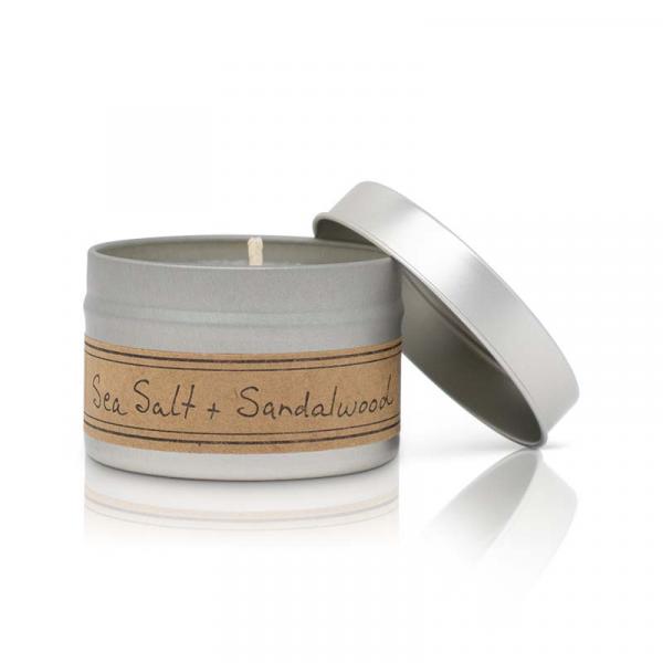 Sea Salt + Sandalwood Mini Tin