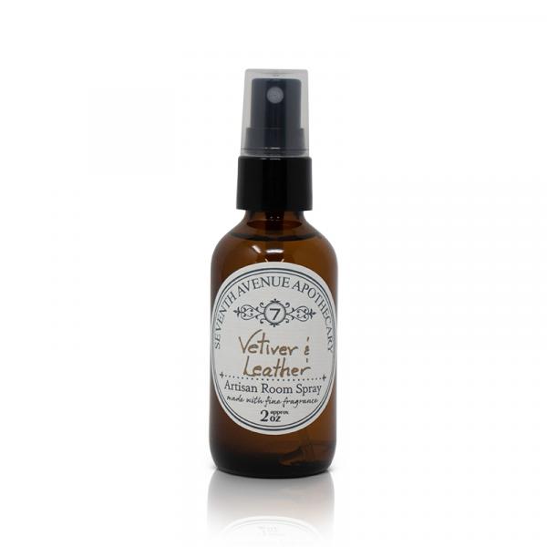 Vetiver + Leather Artisan Fragrance Room Spray