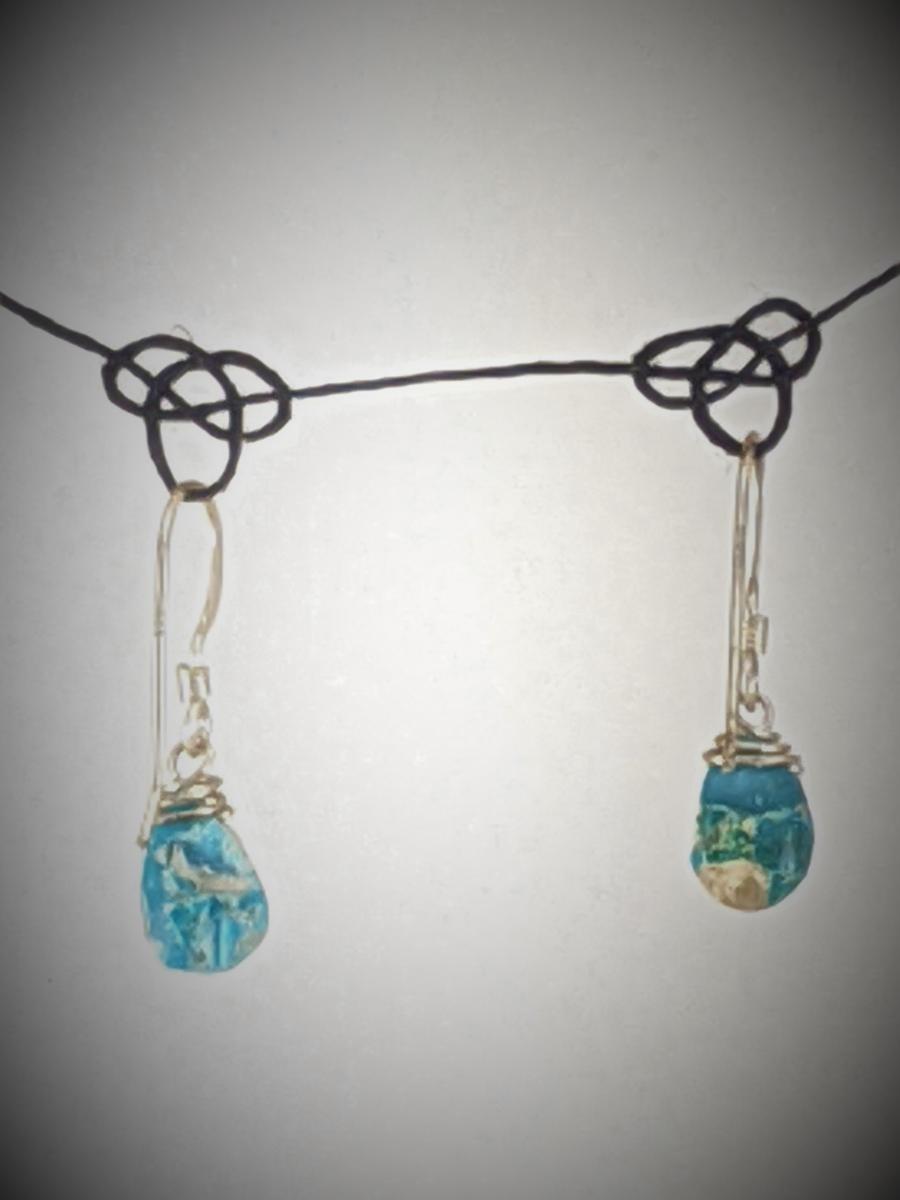 Sleeping Beauty Turquoise Earrings picture