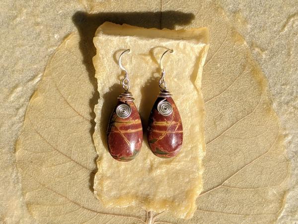 Red Creek Jasper Errings