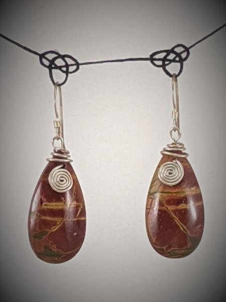 Red Creek Jasper Errings picture