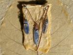 Blue Kyanite Necklace Earring Set