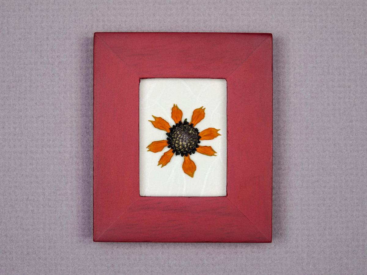 Pressed Flowers - "Little Suzie" Sunflowers picture