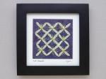Pressed Fall Clematis Framed Picture