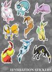 Eeveelution Stickers