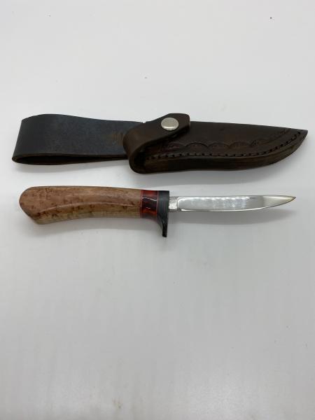 Bird and trout toothpick knife picture