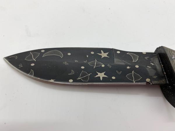 Damascus Hunter Knife picture