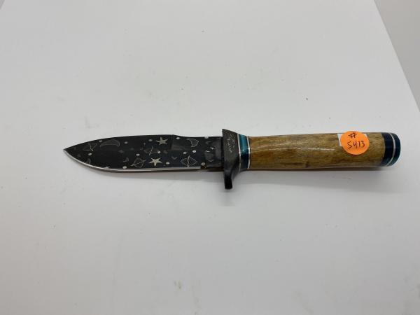 Damascus Hunter Knife picture
