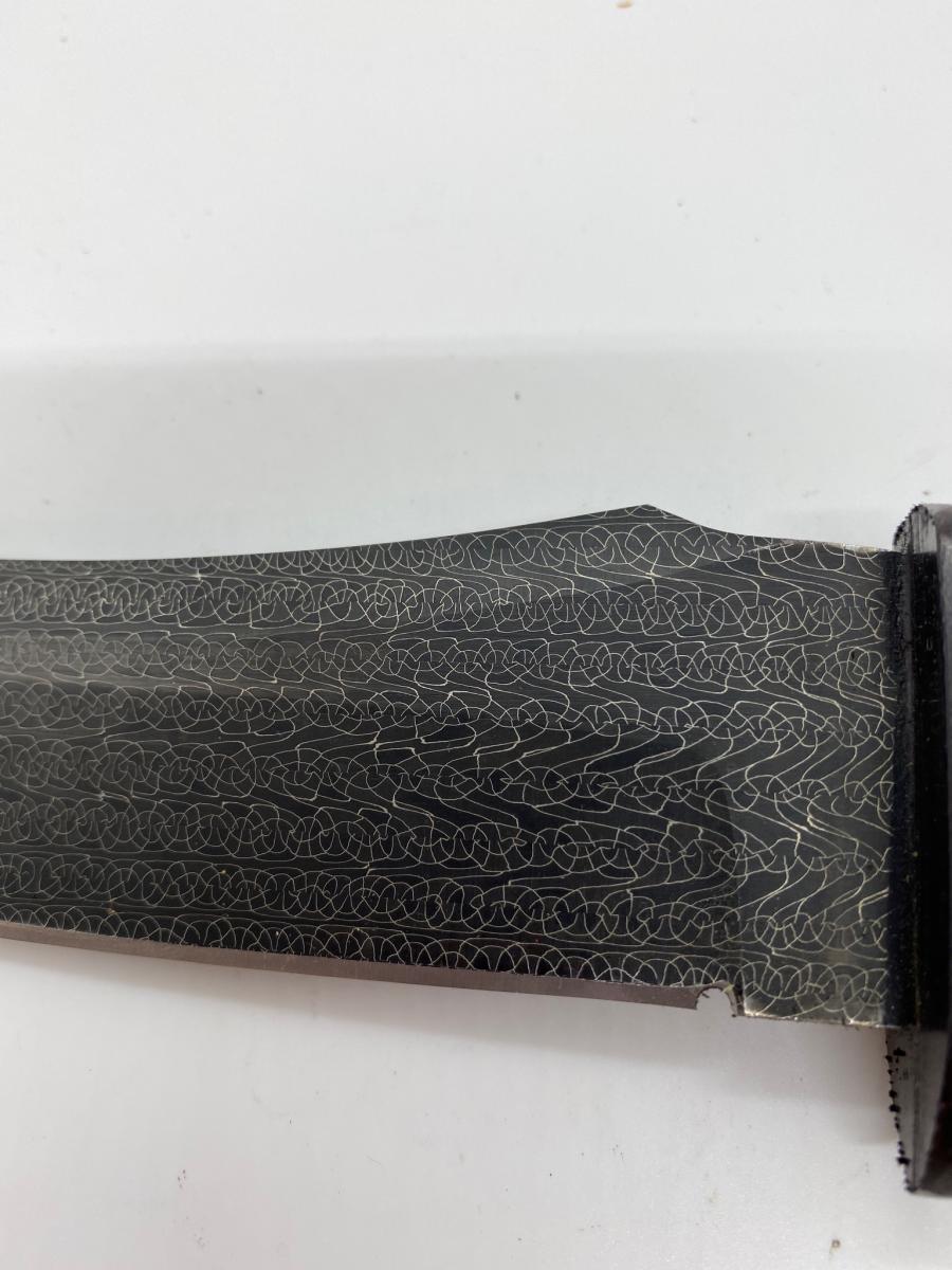 Damascus Fighter Knife picture