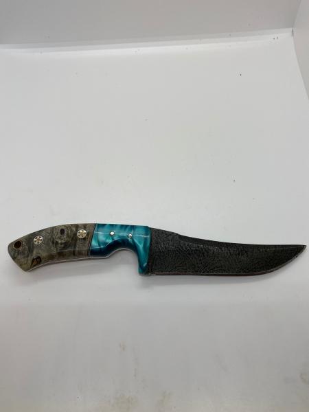 Damascus Fighter Knife picture