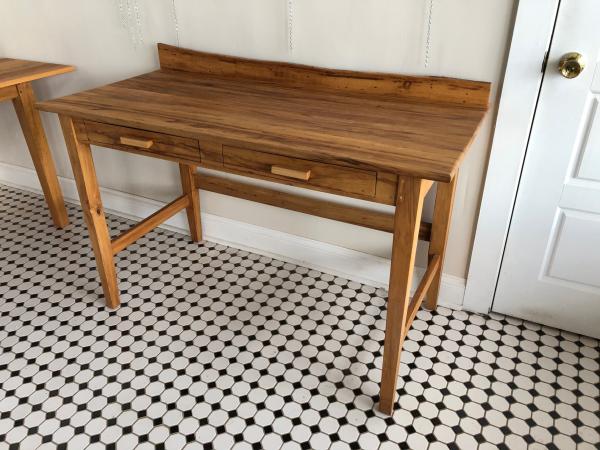 Writing desk, black gum