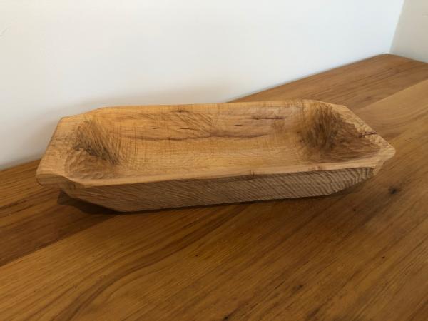 Hand-carved bowl, Southern maple