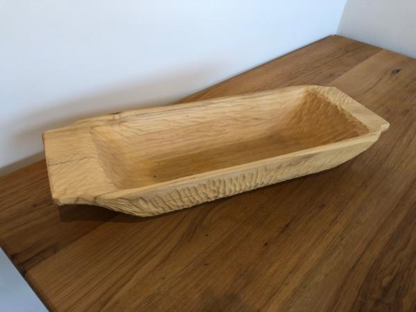 Hand-carved bowl, hackberry #2