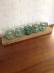 Insulators in Barnwood Tealight Holder