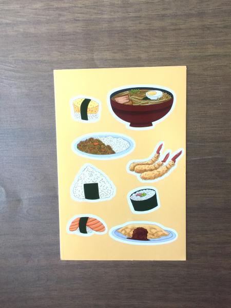Favorite Foods Vinyl Sticker Sheet