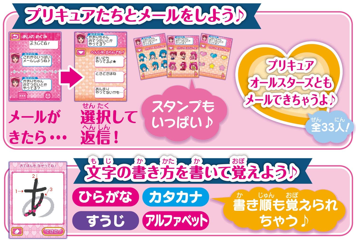 *Pre-owned Happinesscharge Precure! Cureline Bandai 2014 picture