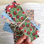 Bookish Christmas Bookmark set