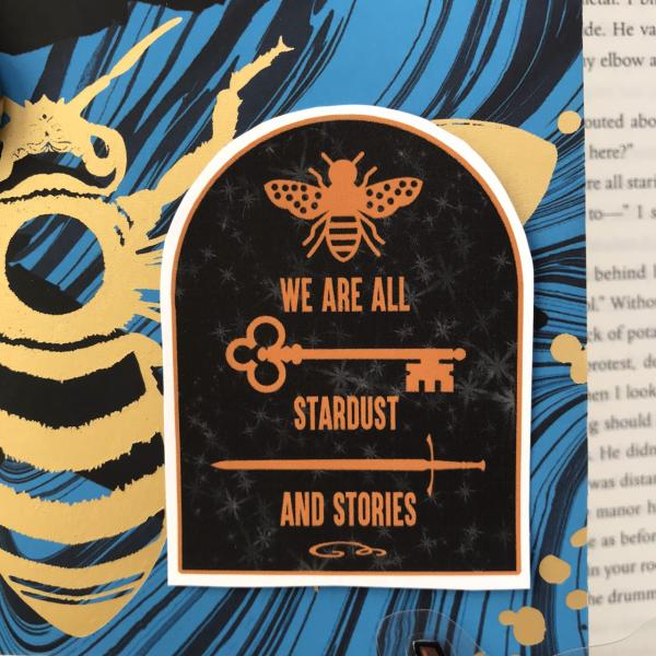 The Starless Sea We Are Stardust and Stories Sticker for bullet journals, planners, diaries and more! picture