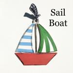 sailboat ornament